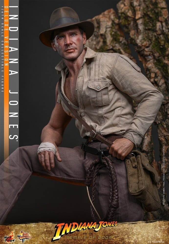 Hot Toys Indiana Jones and the Temple of Doom Action Figure 1/6 Indiana Jones (Deluxe Version) 30 cm Hot Toys Indiana Jones and the Temple of Doom Action Figure 1/6 Indiana Jones (Deluxe Version) 30 cm