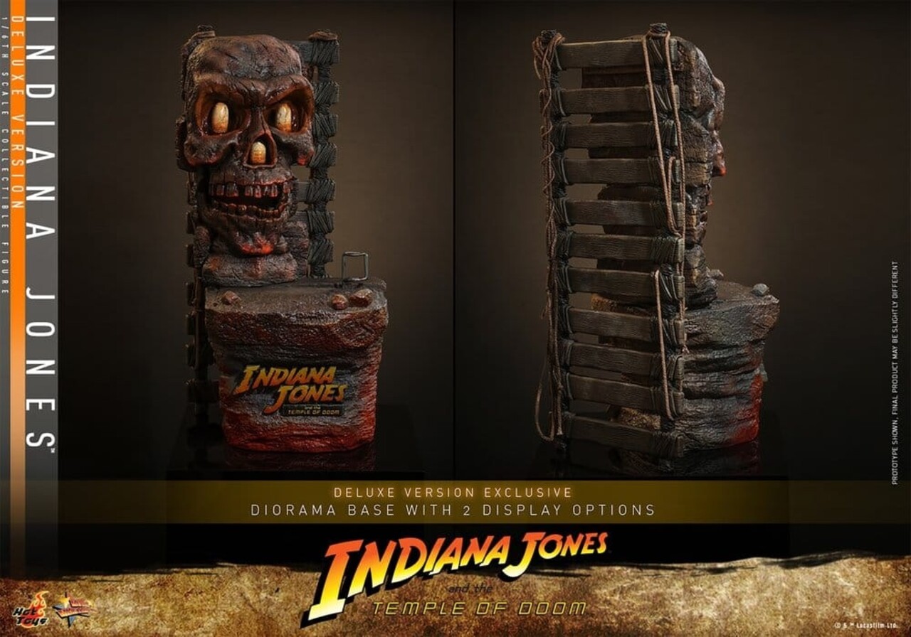 Hot Toys Indiana Jones and the Temple of Doom Action Figure 1/6 Indiana Jones (Deluxe Version) 30 cm Hot Toys Indiana Jones and the Temple of Doom Action Figure 1/6 Indiana Jones (Deluxe Version) 30 cm