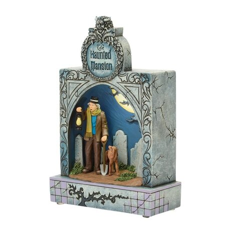 Disney Traditions Haunted Mansion Ghostly Graveyard Guardian LED 26 cm