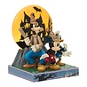 Disney Traditions Mickey, Goofy & Donald Look Out Ghosts 23 cm