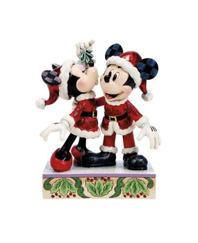 Disney Traditions Mickey & Minnie Mouse Mistletoe Moments