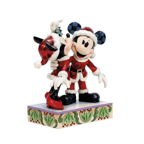 Disney Traditions Mickey & Minnie Mouse Mistletoe Moments