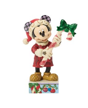 Disney Traditions Mickey Mouse Candy Cane Peppermint Magic