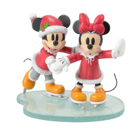 Disney Showcase Mickey & Minnie Mouse Ice Skating 15 cm Disney Showcase Mickey & Minnie Mouse Ice Skating 15 cm