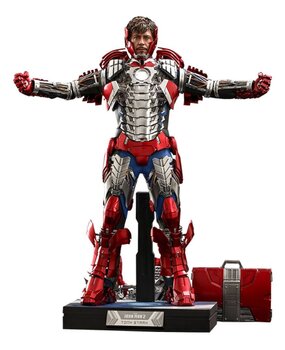 Hot Toys Iron Man 2 Action Figure 1/6 Tony Stark (Mark V Suit Up Version) Deluxe 31 cm