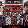 Hot Toys Iron Man 2 Action Figure 1/6 Tony Stark (Mark V Suit Up Version) Deluxe 31 cm