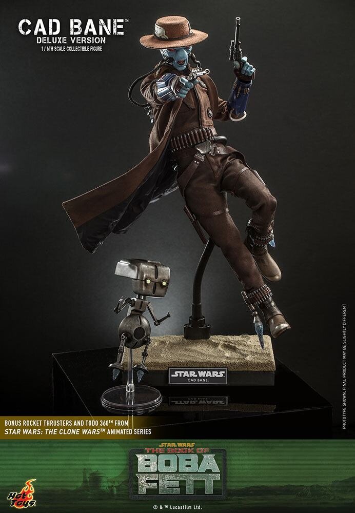 Hot Toys Star Wars: The Book of Boba Fett Action Figure 1/6 Cad Bane (Deluxe Version) 34 cm
