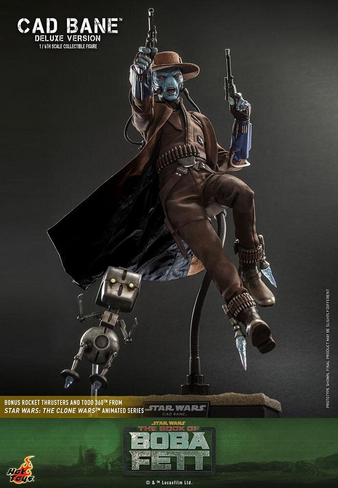 Hot Toys Star Wars: The Book of Boba Fett Action Figure 1/6 Cad Bane (Deluxe Version) 34 cm
