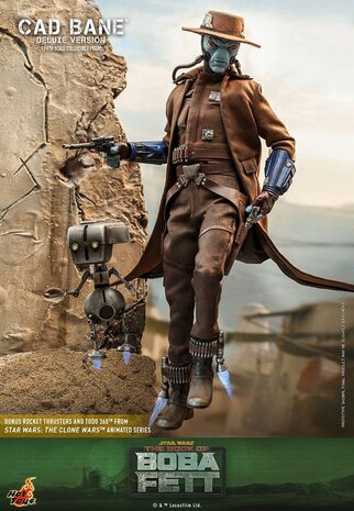 Hot Toys Star Wars: The Book of Boba Fett Action Figure 1/6 Cad Bane (Deluxe Version) 34 cm