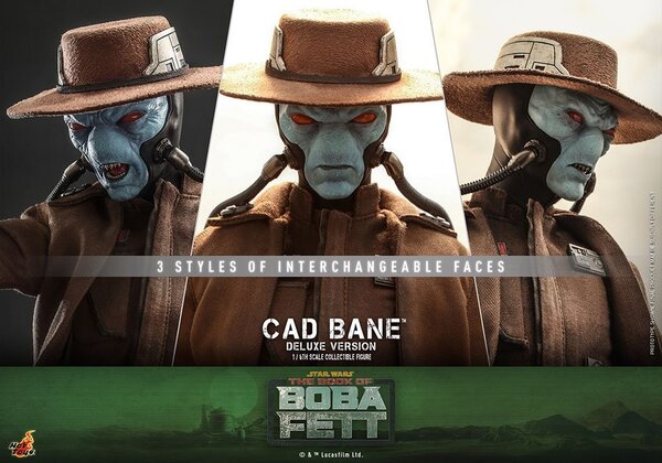 Hot Toys Star Wars: The Book of Boba Fett Action Figure 1/6 Cad Bane (Deluxe Version) 34 cm
