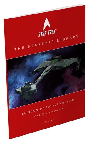 Master Replicas Star Trek Library Die-Cast Klingon D7 Battle Cruiser 10 cm