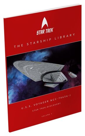 Master Replicas Star Trek Library Die-Cast U.S.S. Voyager NCC-74656-J 10 cm