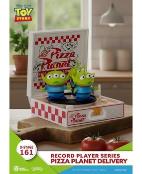 Beast Kingdom Toy Story Record Player Series PVC Diorama Pizza Planet Delivery 12 cm Beast Kingdom Toy Story Record Player Series PVC Diorama Pizza Planet Delivery 12 cm