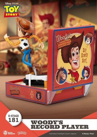 Beast Kingdom Toy Story Record Player Series PVC Diorama Woody's Record Player 13 cm Beast Kingdom Toy Story Record Player Series PVC Diorama Woody's Record Player 13 cm