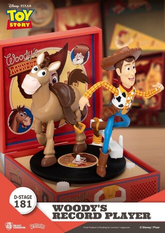 Beast Kingdom Toy Story Record Player Series PVC Diorama Woody's Record Player 13 cm Beast Kingdom Toy Story Record Player Series PVC Diorama Woody's Record Player 13 cm