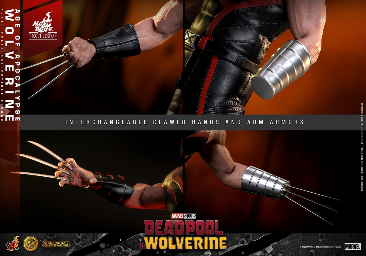 Hot Toys Age of Apocalypse Action Figure 1/6 Wolverine (Artisan Edition) 31 cm