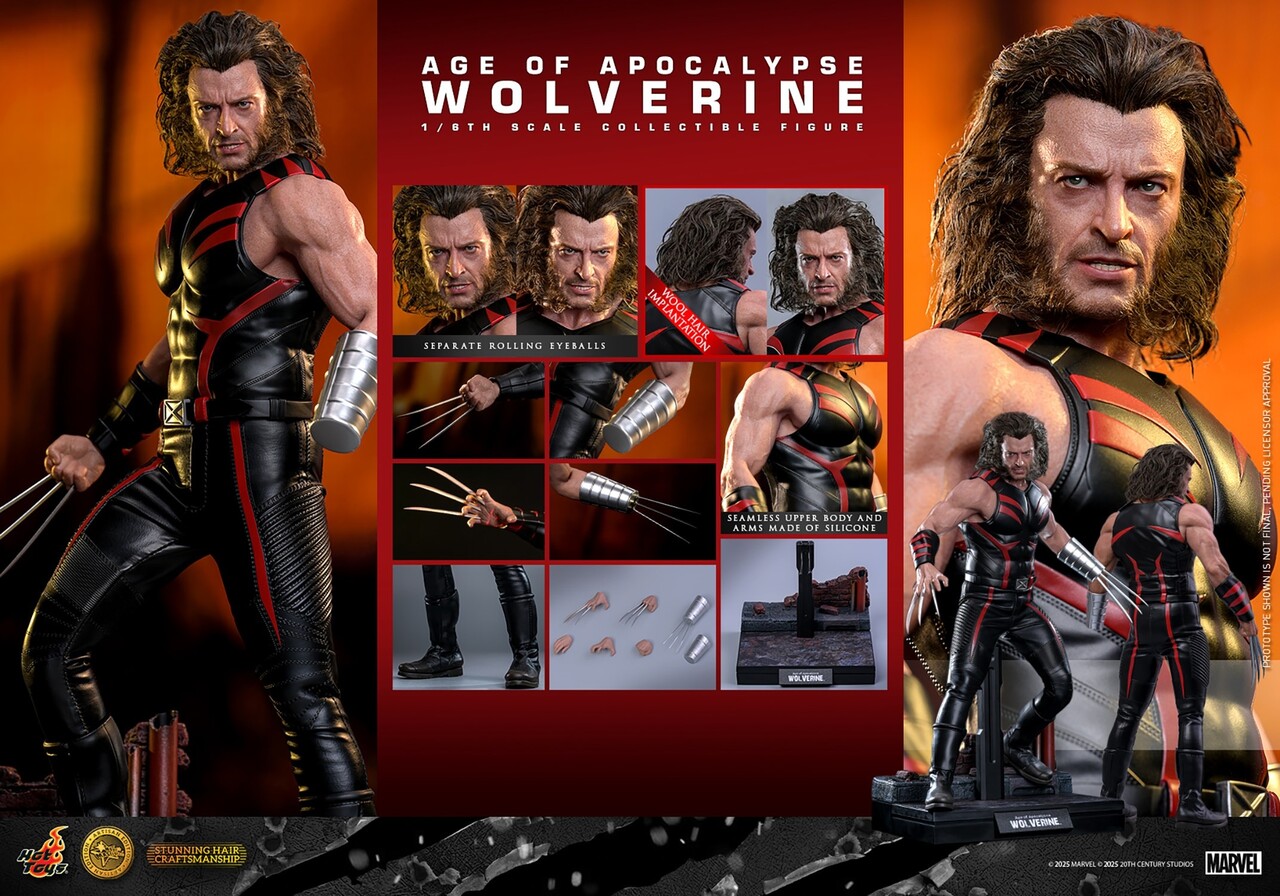 Hot Toys Age of Apocalypse Action Figure 1/6 Wolverine (Artisan Edition) 31 cm