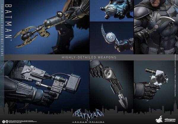 Hot Toys Batman Arkham Origins Action Figure 1/6 Batman 33 cm Hot Toys Batman Arkham Origins Action Figure 1/6 Batman 33 cm
