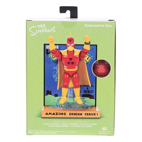 Jakks Pacific The Simpsons Premium Action Figure Radioactive Man 13 cm Jakks Pacific The Simpsons Premium Action Figure Radioactive Man 13 cm