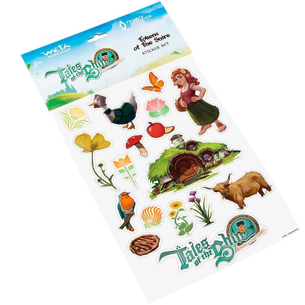 Weta Workshop Lord of the Rings Tales of the Shire Sticker Set
