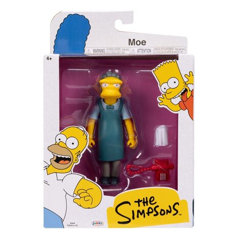 Jakks Pacific The Simpsons Action Figure Moe with Phone 13 cm