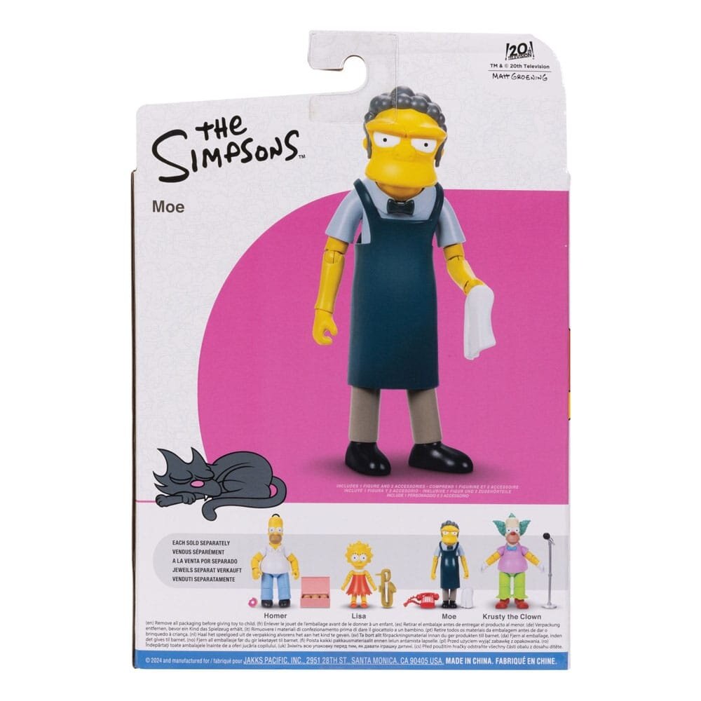 Jakks Pacific The Simpsons Action Figure Moe with Phone 13 cm