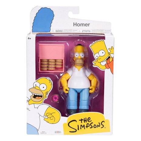 Jakks Pacific The Simpsons Action Figure Homer with Donuts 13 cm