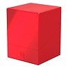 Ultimate Guard Boulder Deck Box 100+ Solid Red Ultimate Guard Boulder Deck Box 100+ Solid Red