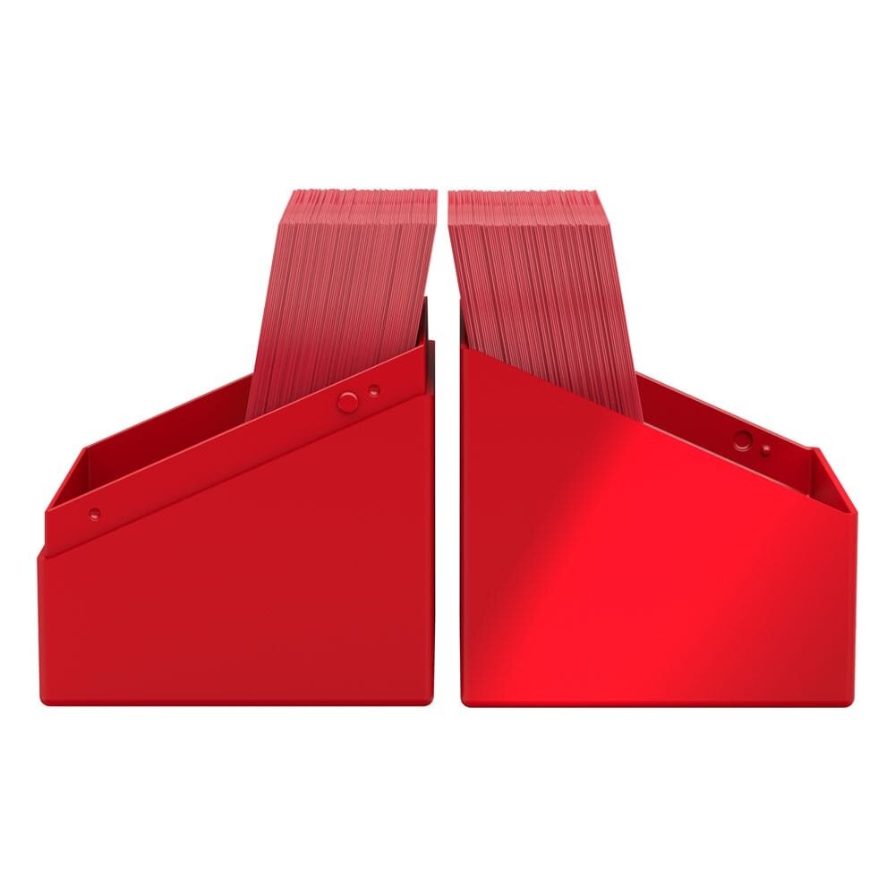 Ultimate Guard Boulder Deck Box 100+ Solid Red Ultimate Guard Boulder Deck Box 100+ Solid Red