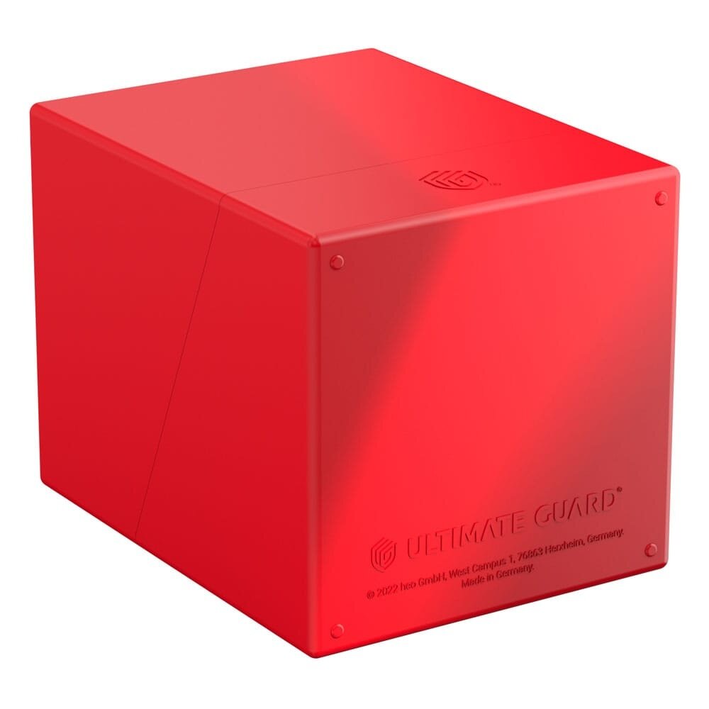 Ultimate Guard Boulder Deck Box 100+ Solid Red Ultimate Guard Boulder Deck Box 100+ Solid Red