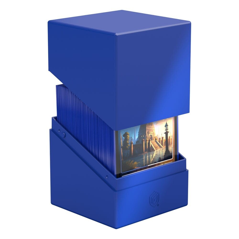 Ultimate Guard Boulder Deck Box 100+ Solid Blue Ultimate Guard Boulder Deck Box 100+ Solid Blue