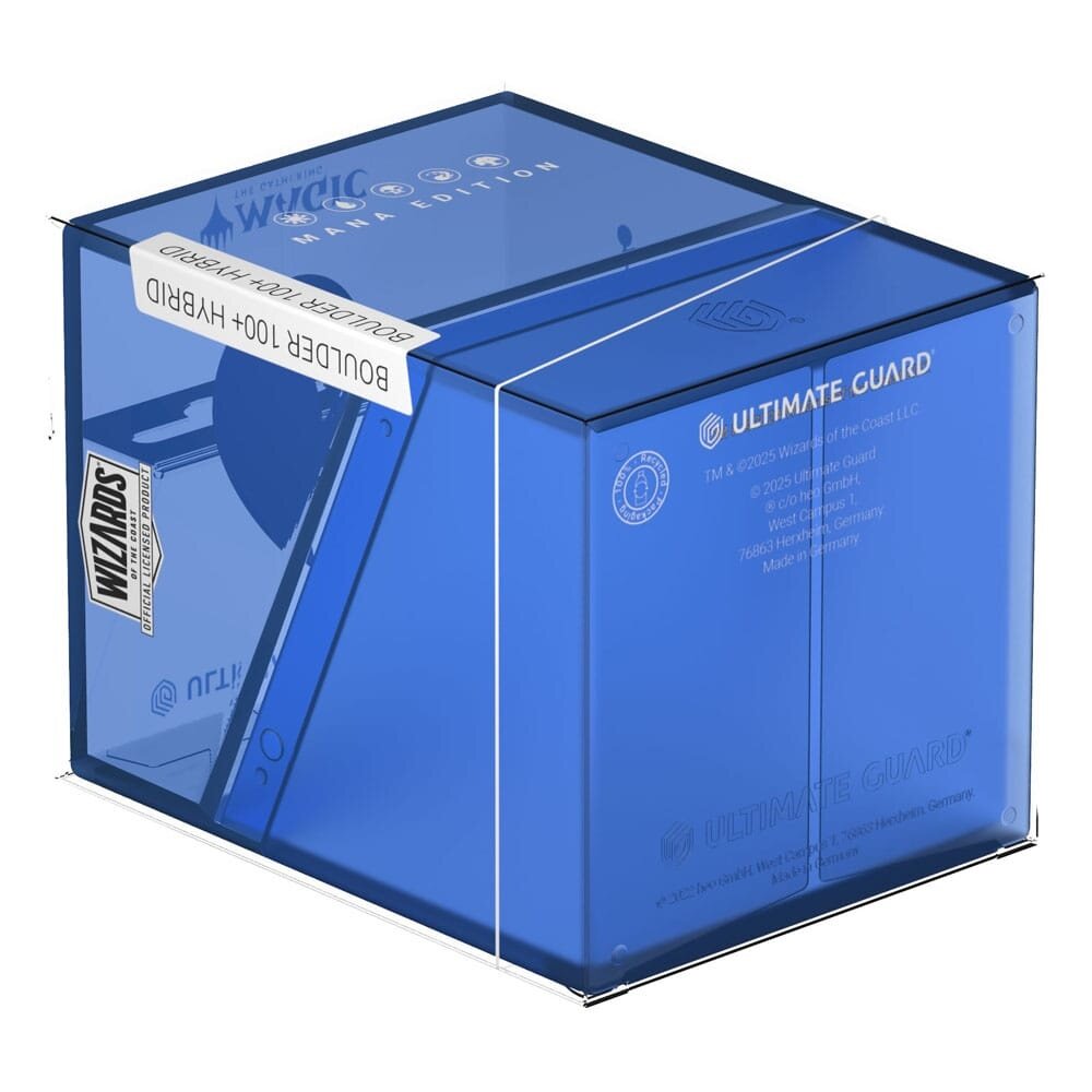 Ultimate Guard Boulder Deck Box 100+ Hybrid Magic: The Gathering "Mana Edition" - Island Ultimate Guard Boulder Deck Box 100+ Hybrid Magic: The Gathering "Mana Edition" - Island