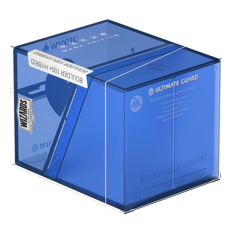 Ultimate Guard Boulder Deck Box 100+ Hybrid Magic: The Gathering "Mana Edition" - Island Ultimate Guard Boulder Deck Box 100+ Hybrid Magic: The Gathering "Mana Edition" - Island