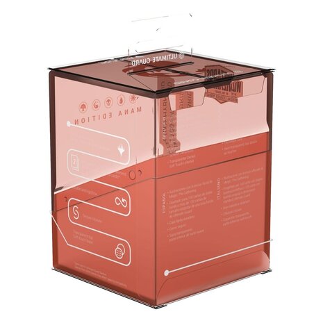 Ultimate Guard Boulder Deck Box 100+ Magic: The Gathering "Mana Edition" - Mountain