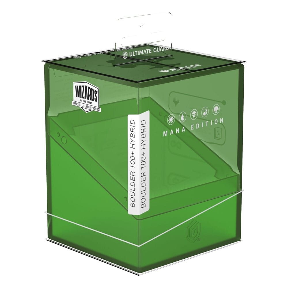 Ultimate Guard Boulder Deck Box 100+ Hybrid Magic: The Gathering "Mana Edition" - Forest Ultimate Guard Boulder Deck Box 100+ Hybrid Magic: The Gathering "Mana Edition" - Forest