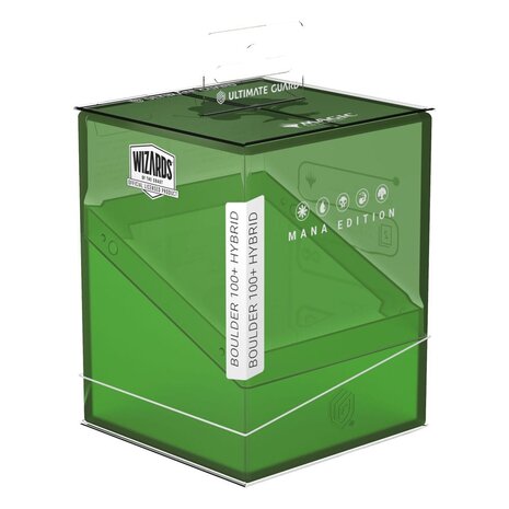 Ultimate Guard Boulder Deck Box 100+ Hybrid Magic: The Gathering "Mana Edition" - Forest Ultimate Guard Boulder Deck Box 100+ Hybrid Magic: The Gathering "Mana Edition" - Forest