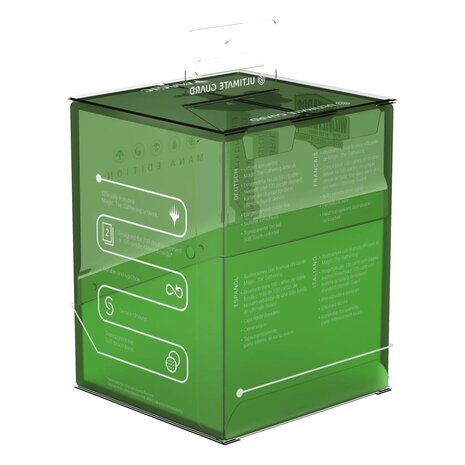 Ultimate Guard Boulder Deck Box 100+ Hybrid Magic: The Gathering "Mana Edition" - Forest Ultimate Guard Boulder Deck Box 100+ Hybrid Magic: The Gathering "Mana Edition" - Forest