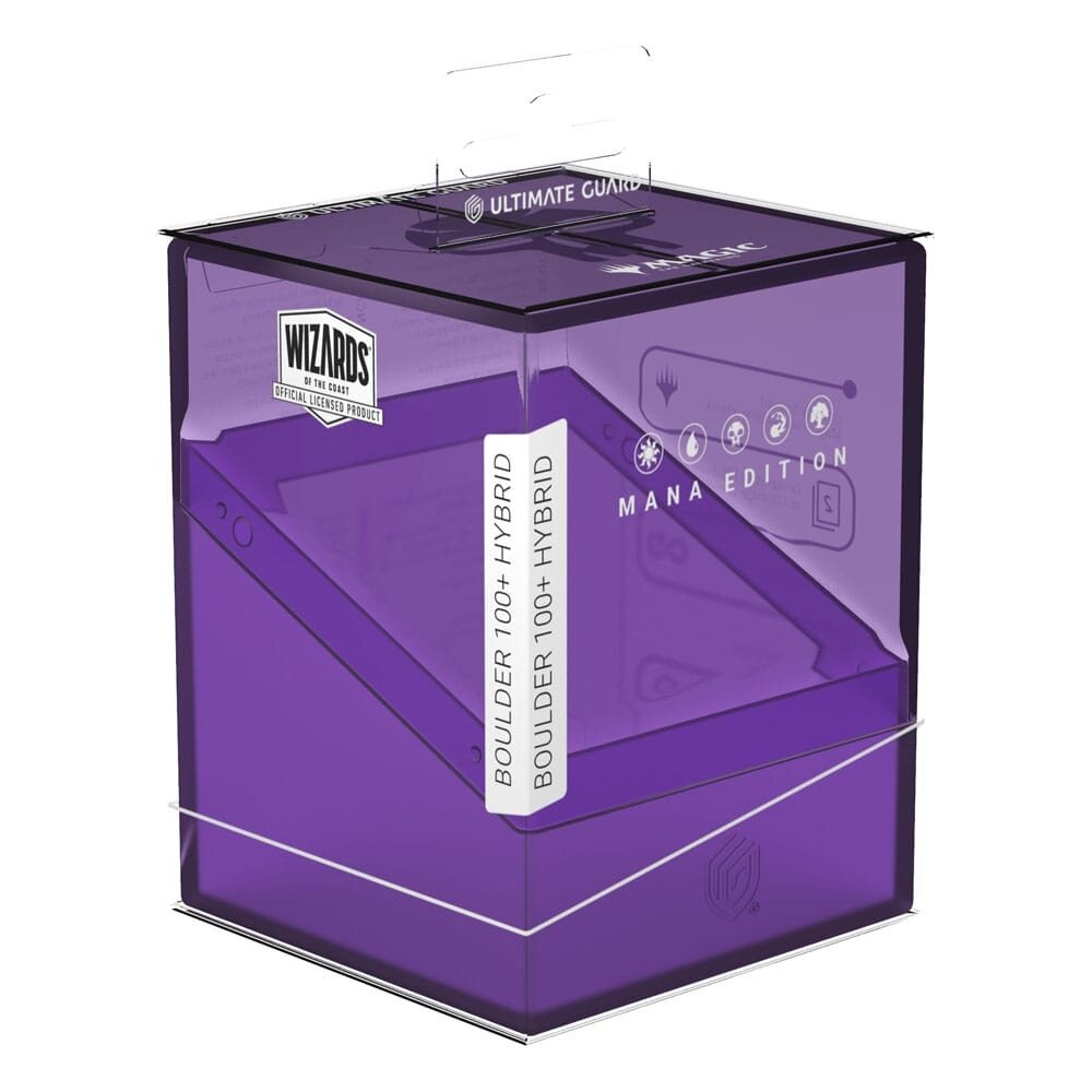 Ultimate Guard Boulder Deck Box 100+ Hybrid Magic: The Gathering "Mana Edition" - Swamp Ultimate Guard Boulder Deck Box 100+ Hybrid Magic: The Gathering "Mana Edition" - Swamp