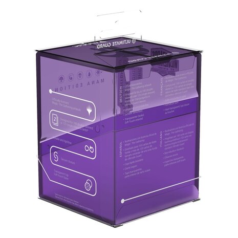 Ultimate Guard Boulder Deck Box 100+ Hybrid Magic: The Gathering "Mana Edition" - Swamp Ultimate Guard Boulder Deck Box 100+ Hybrid Magic: The Gathering "Mana Edition" - Swamp
