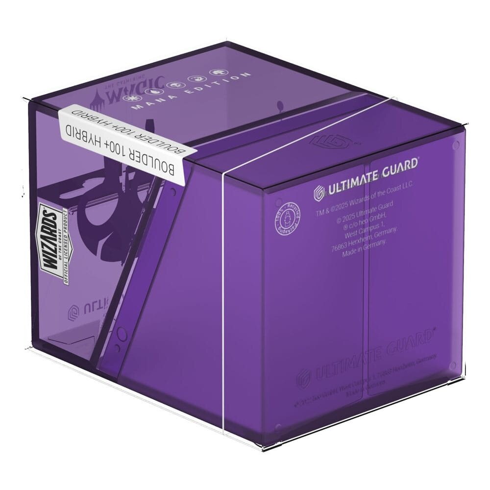 Ultimate Guard Boulder Deck Box 100+ Hybrid Magic: The Gathering "Mana Edition" - Swamp Ultimate Guard Boulder Deck Box 100+ Hybrid Magic: The Gathering "Mana Edition" - Swamp