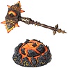 HEX Collectibles World of Warcraft Replica Sulfuras, Hand of Ragnaros 25 cm