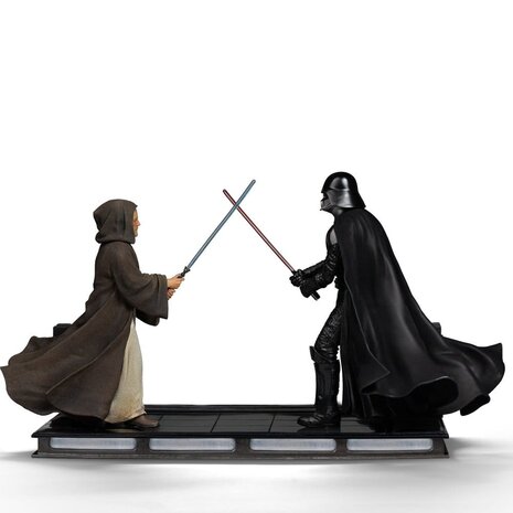 Iron Studios Star Wars Deluxe Art Scale Statue 1/10 Darth Vader Vs Obi-Wan Kenobi (CCXP Exclusive 2025) 24 cm