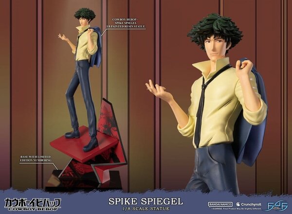 First 4 Figures Cowboy Bebop Resin Statue 1/8 Spike Spiegel 34 cm