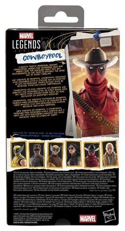 Hasbro Deadpool & Wolverine Marvel Legends Action Figure Cowboypool 15 cm Hasbro Deadpool & Wolverine Marvel Legends Action Figure Cowboypool 15 cm