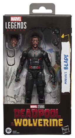 Hasbro Deadpool & Wolverine Marvel Legends Action Figure Marvel's Blade 15 cm