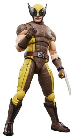 Hasbro Deadpool & Wolverine Marvel Legends Action Figure Wolverine (Brown Suit) 15 cm