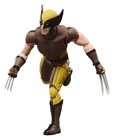 Hasbro Deadpool & Wolverine Marvel Legends Action Figure Wolverine (Brown Suit) 15 cm