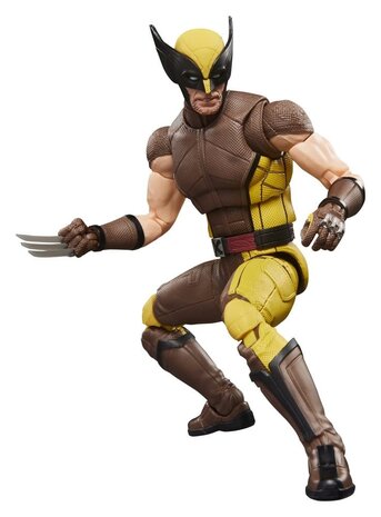 Hasbro Deadpool & Wolverine Marvel Legends Action Figure Wolverine (Brown Suit) 15 cm
