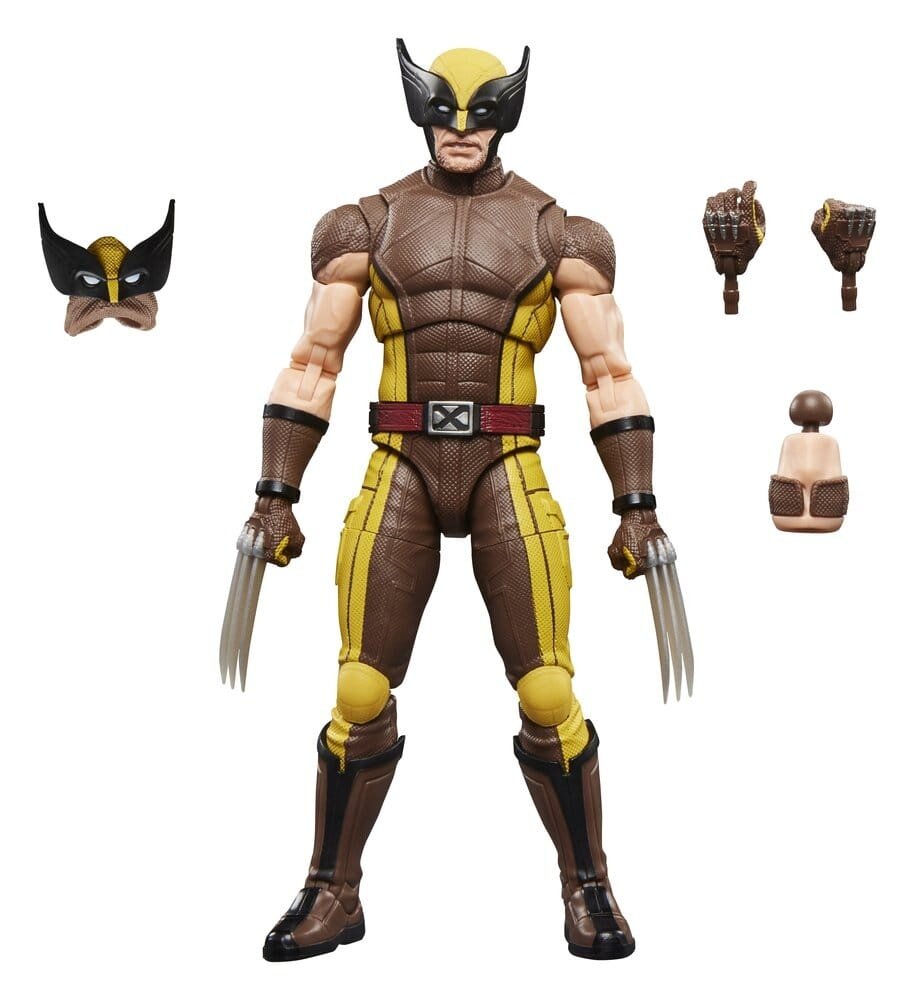 Hasbro Deadpool & Wolverine Marvel Legends Action Figure Wolverine (Brown Suit) 15 cm