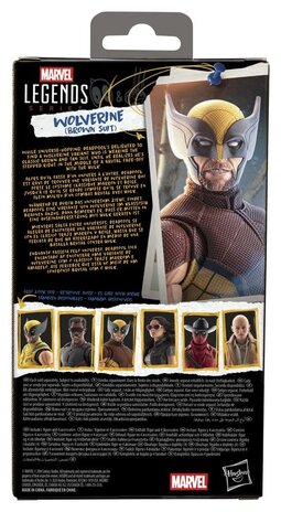 Hasbro Deadpool & Wolverine Marvel Legends Action Figure Wolverine (Brown Suit) 15 cm
